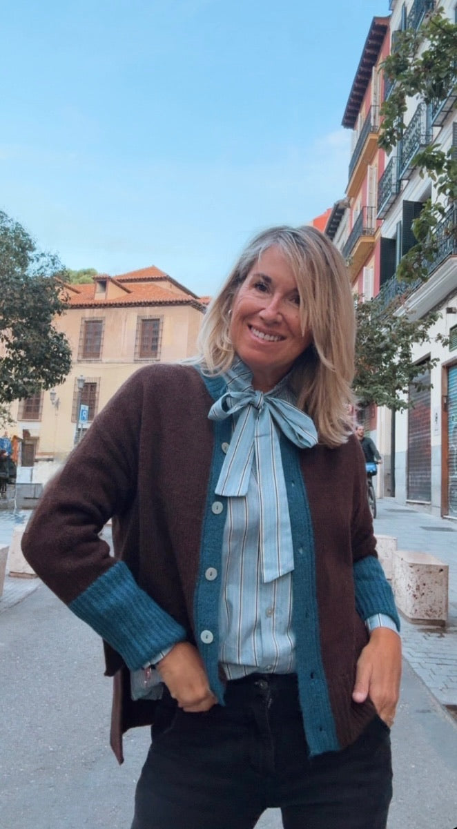 Chaqueta Ribadesella chocolate