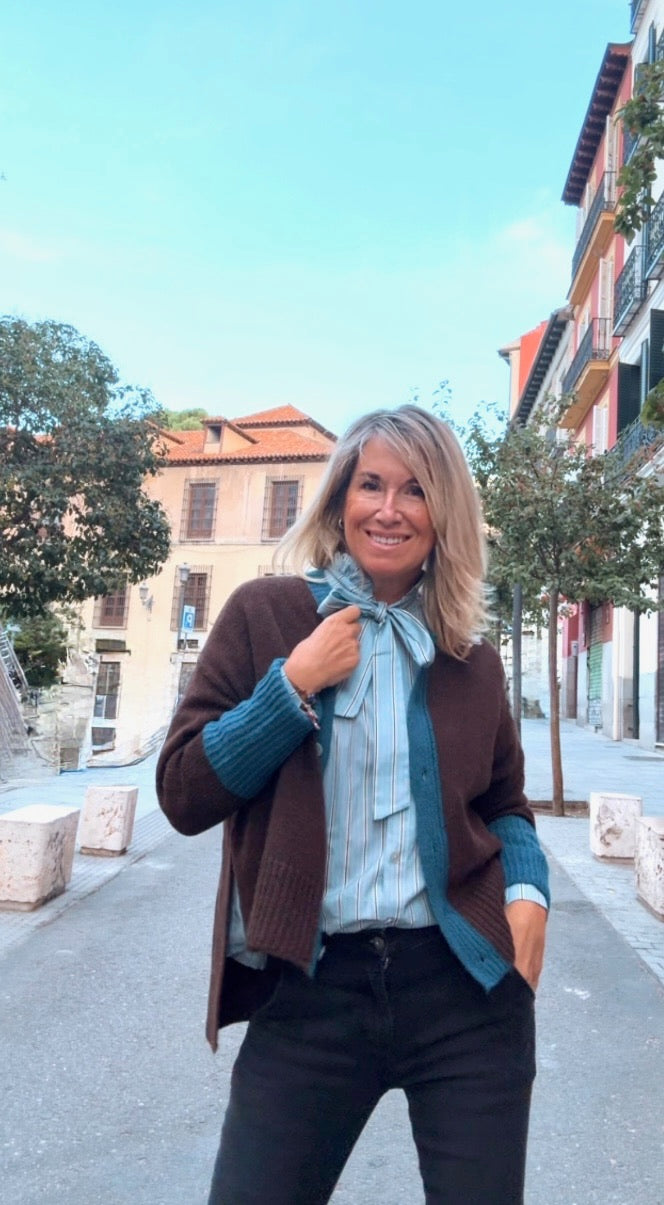 Chaqueta Ribadesella chocolate