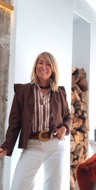 Chaqueta Braganza marron