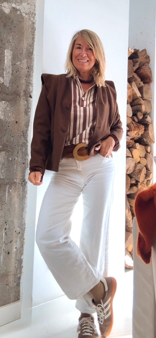 Chaqueta Braganza marron