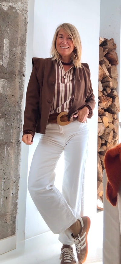 Chaqueta Braganza marron