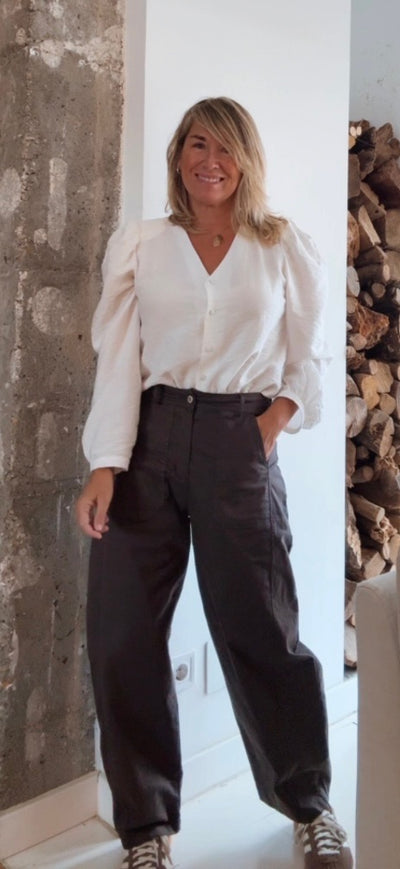 Pantalón Elvas chocolate