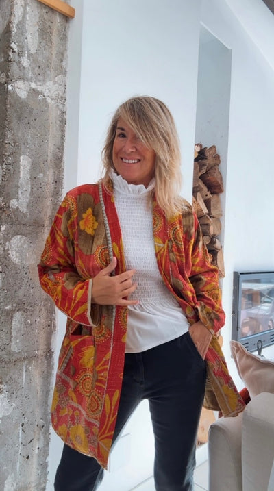 Chaqueta Étoile naranja