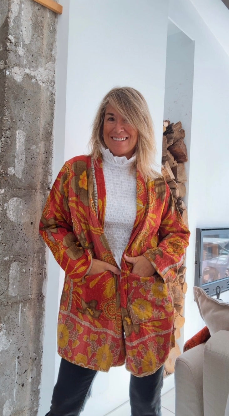 Chaqueta Étoile naranja