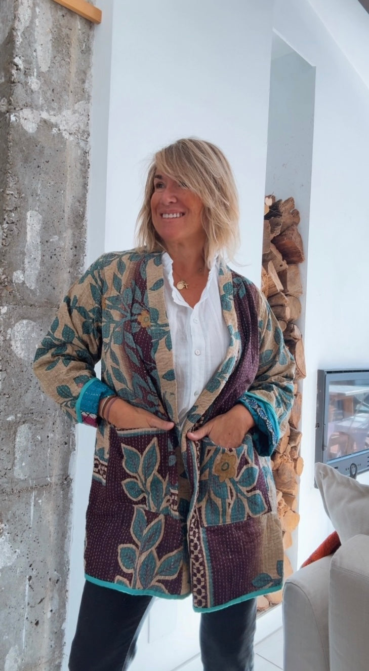 Chaqueta Étoile malva