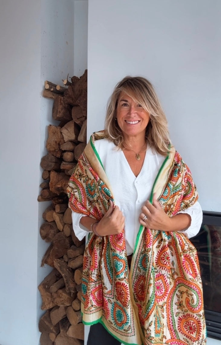 Pañuelo Lumière verde