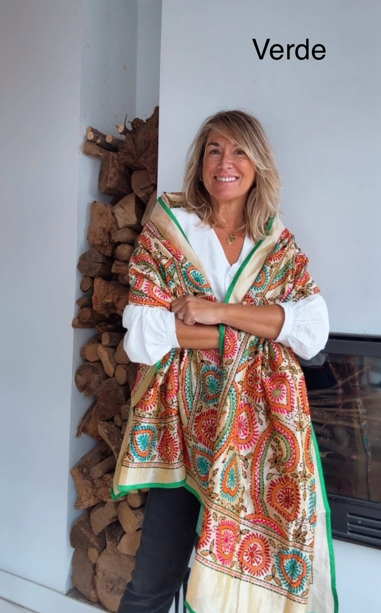 Pañuelo Lumière verde