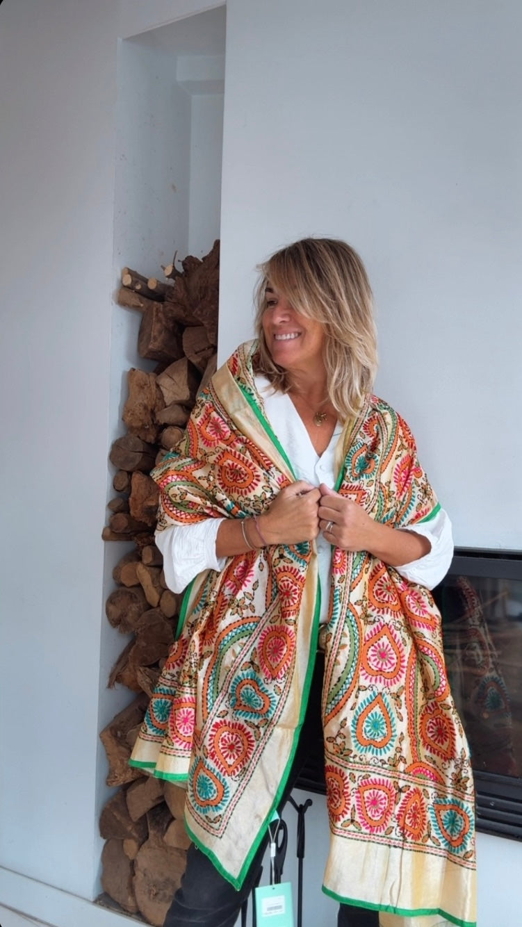 Pañuelo Lumière verde