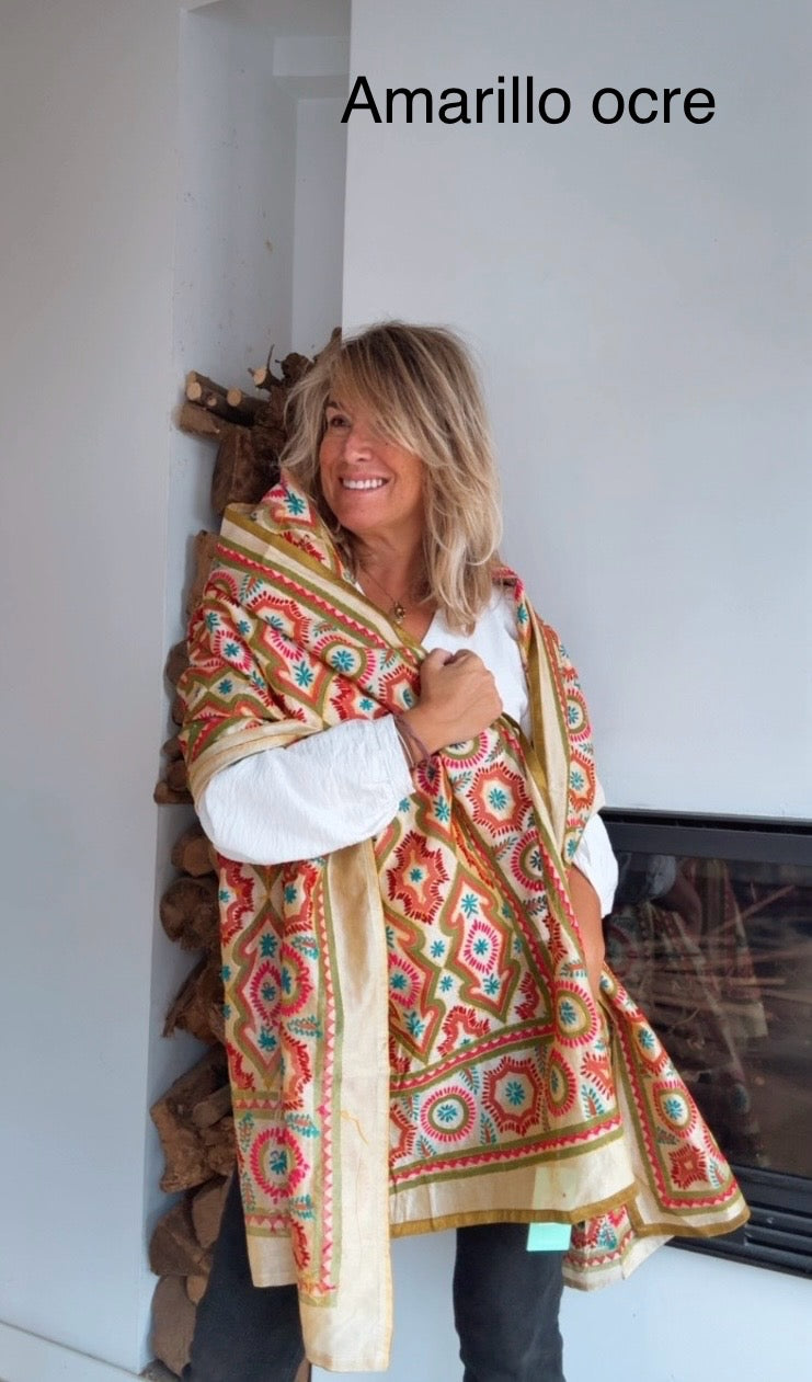 Pañuelo Lumière ocre