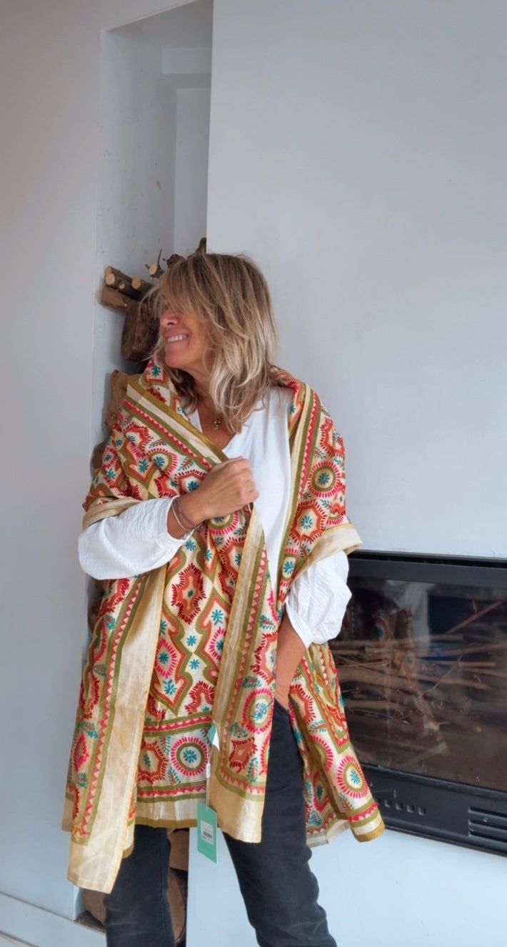 Pañuelo Lumière ocre