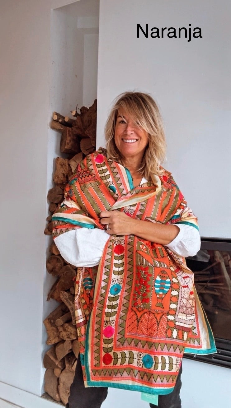 Pañuelo Lumière naranja