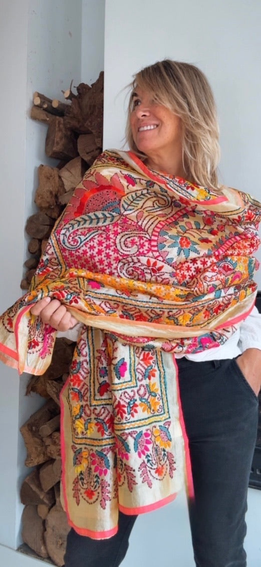 Pañuelo Lumière yema