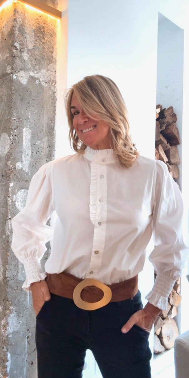 Blusa Garona blanco