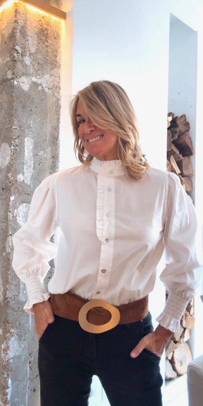 Blusa Garona blanco