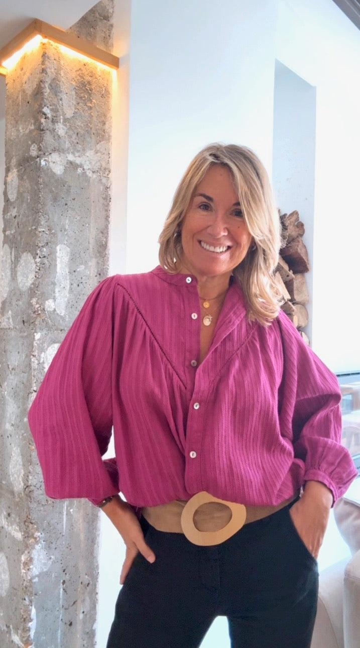 Blusa Morgan buganvilla