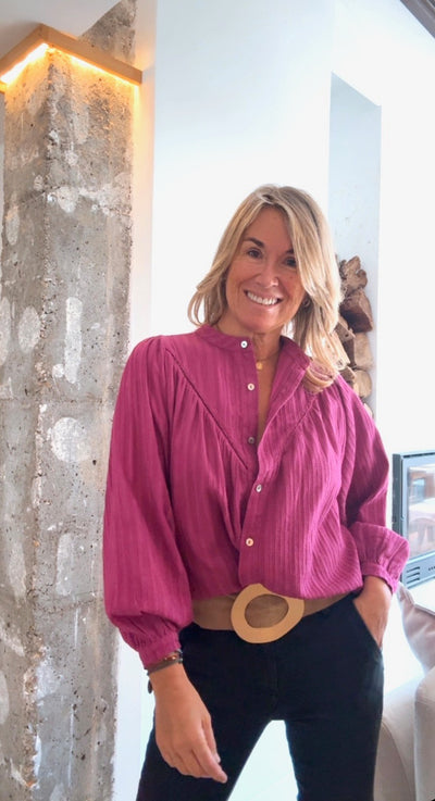 Blusa Morgan buganvilla