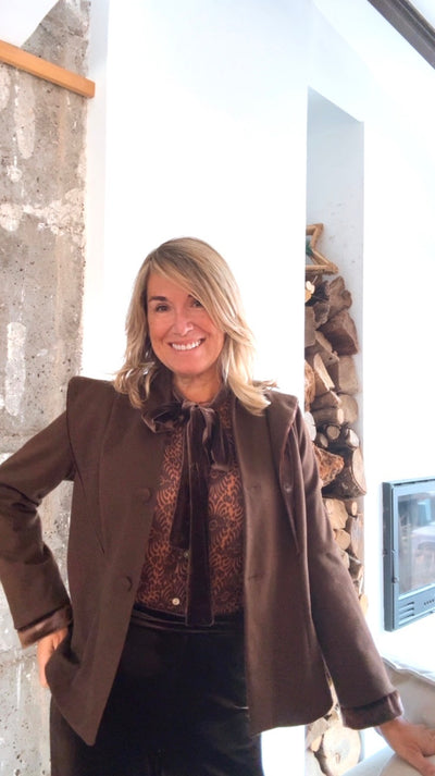 Chaqueta Braganza marron