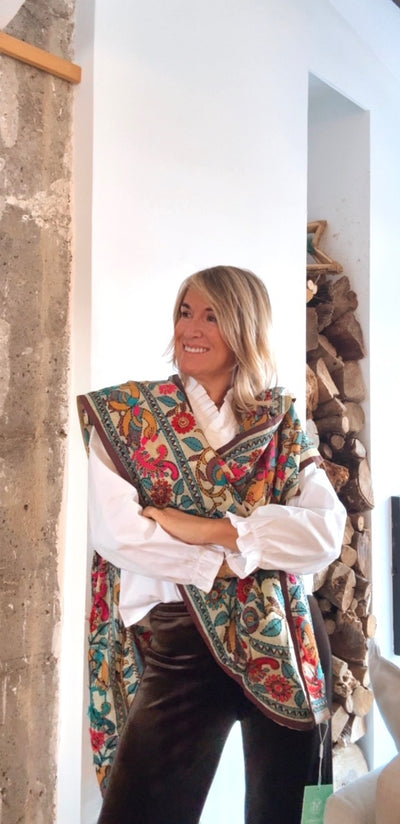 Pañuelo Lumière azul