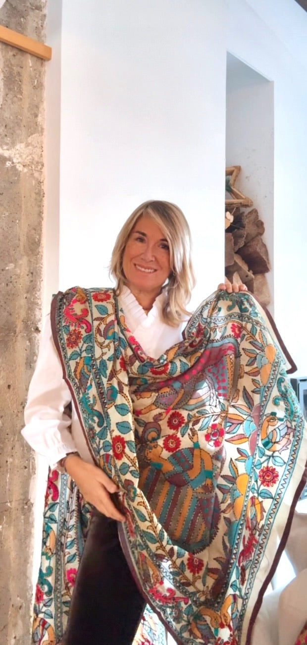 Pañuelo Lumière azul