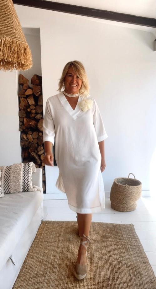 Vestido Grecia beige