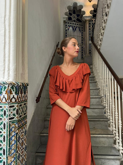 Vestido Córdoba Terre (**PREVENTA)