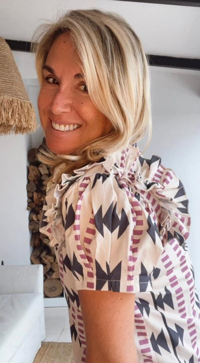 Vestido Cleopatra morado