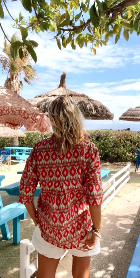 Camisa Petra rojo