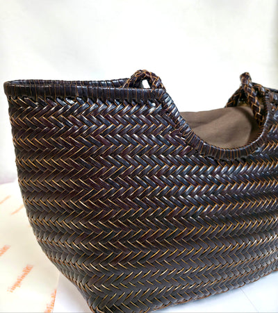 Bolso Capricho  chocolate PEQUEÑO