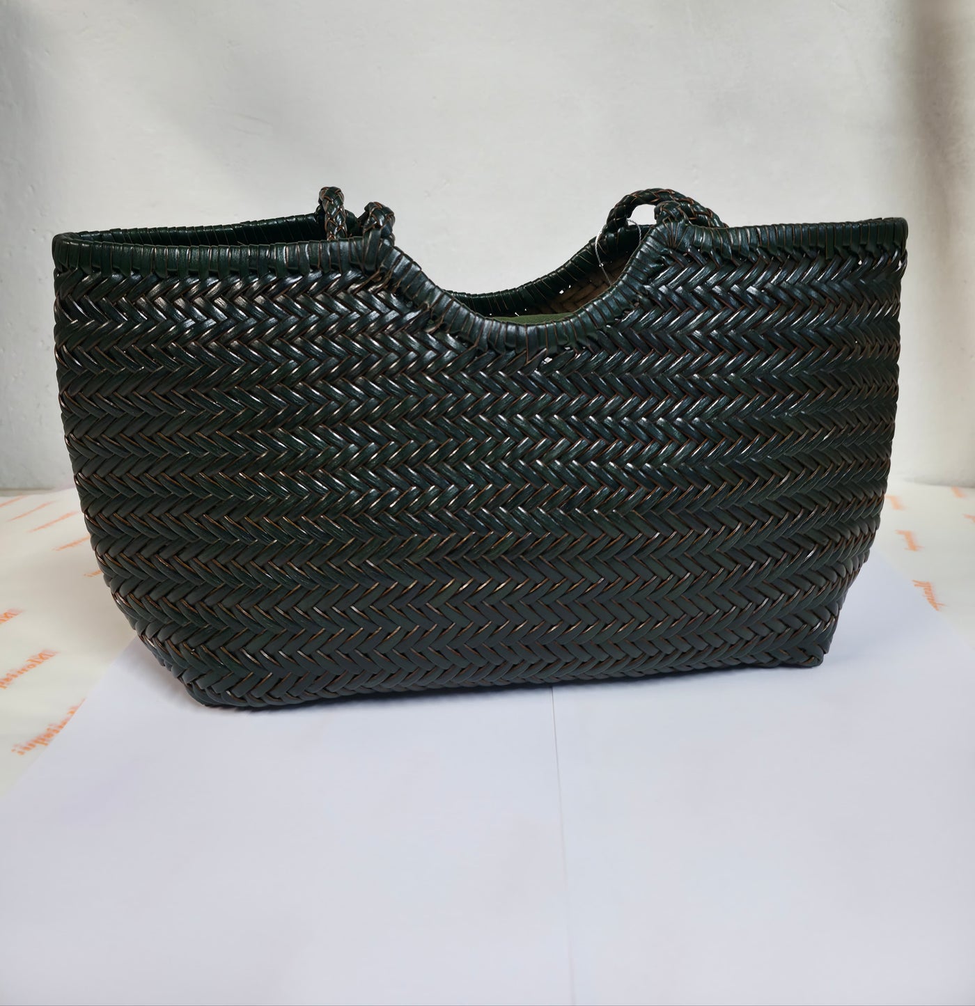 Bolso Capricho kaki  PEQUEÑO