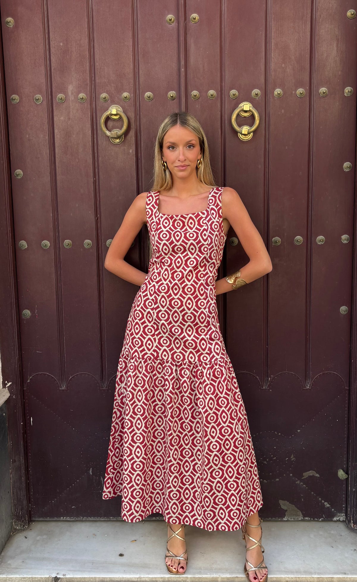 Vestido Terracota