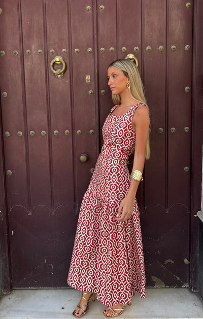 Vestido Terracota