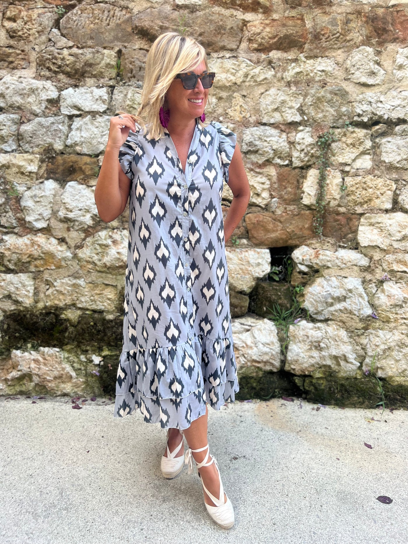 Vestido Santillana Grey