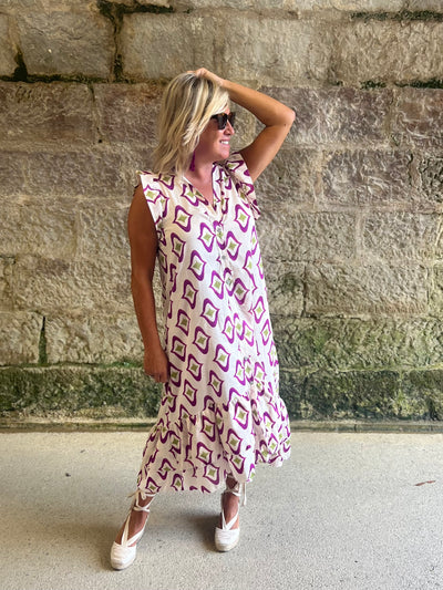 Vestido Santillana Orquid