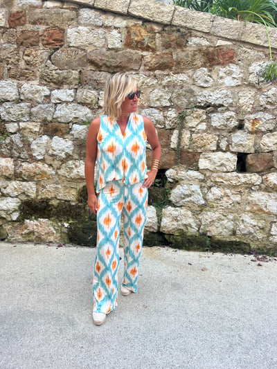 Pantalón Andrea Turquoise