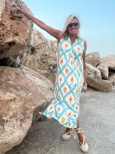 Vestido Andrea Turquoise