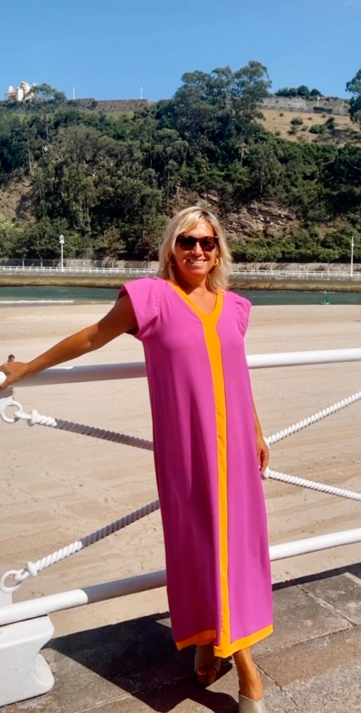 Vestido Martina Orquid