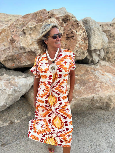 Kaftán Tarifa Naranja