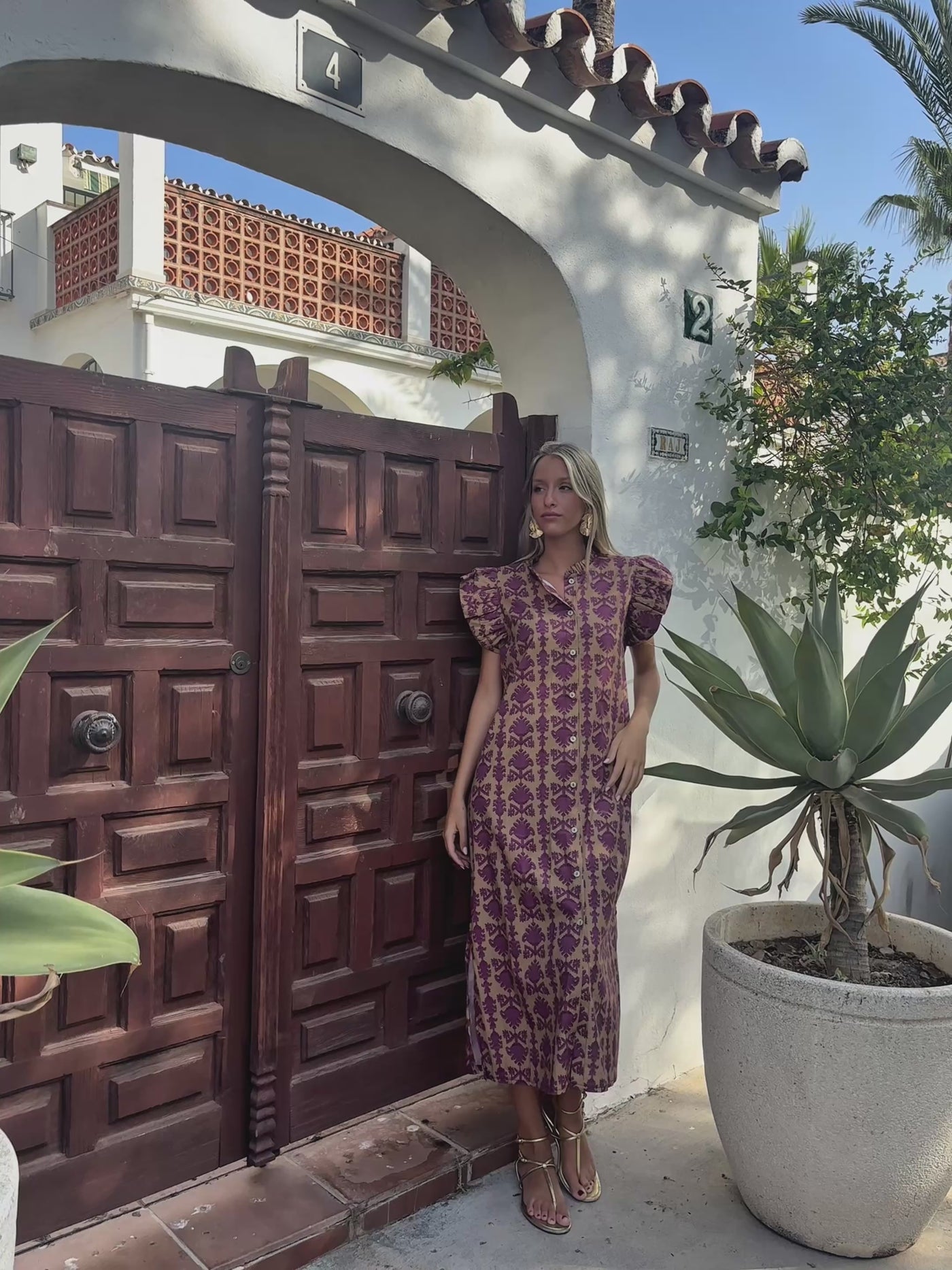 Vestido Liencres camel