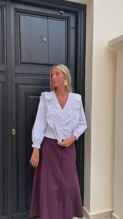 Blusa Torrelavega blanco