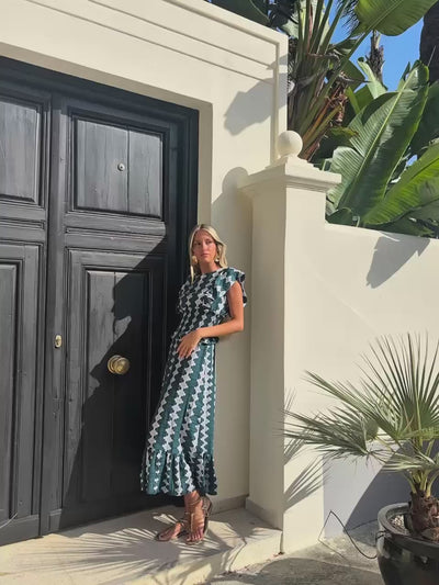 Vestido Reinosa azul