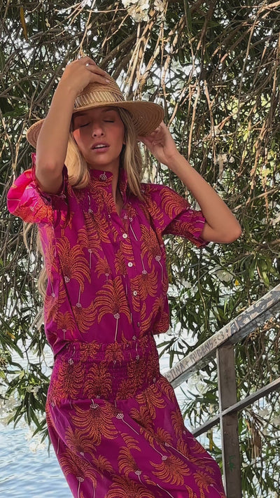 Blusa Benirras palm